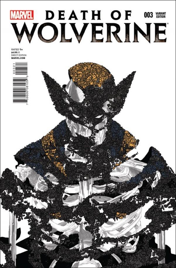 Death of Wolverine issue 3-F Orlando Santiago Cover