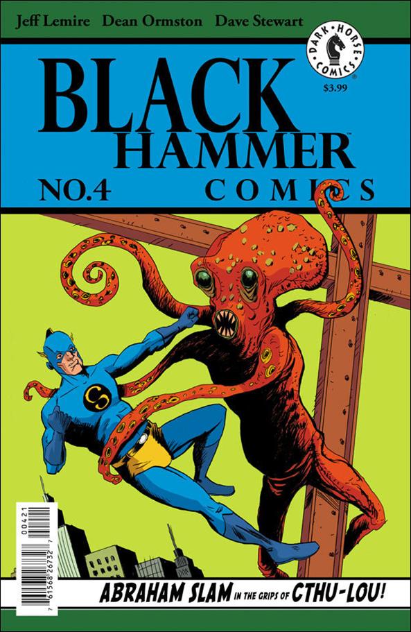 Black Hammer issue 4-B Jeff Lemire Cover