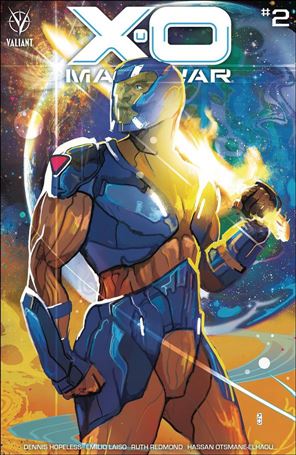 X-O Manowar (2020) issue 2 Christian Ward Cover
