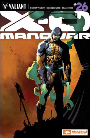 X-O Manowar (2012)  issue 26-E Bart Sears Amazing Las Vegas Cover