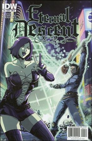 Eternal Descent (2011) issue 4-B Santi Casas Cover