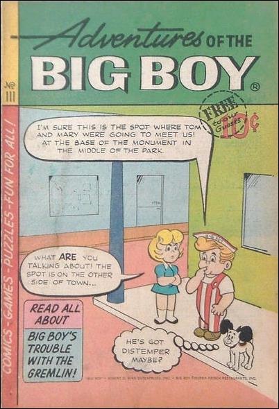 Adventures of the Big Boy issue 111 East Coast Cover
