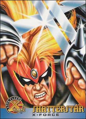 1996 Fleer X-Men Wal-Mart (Base Set) card 23 Shatterstar