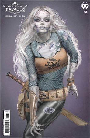 Knight Terrors: Ravager issue 2-D Natali Sanders 1:25 Cardstock Cover