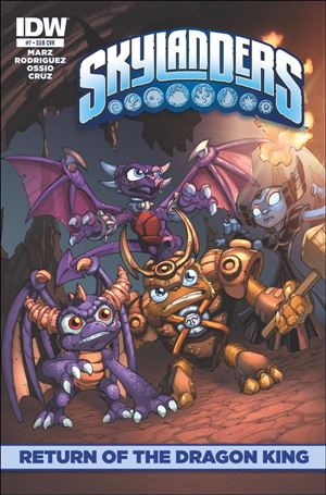 Skylanders issue 7-B Mike Bowden Cover