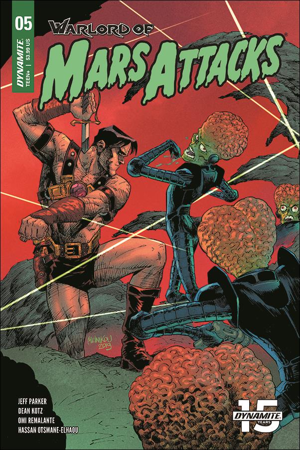 Warlord of Mars Attacks issue 5-C Gleb Melnikov Cover
