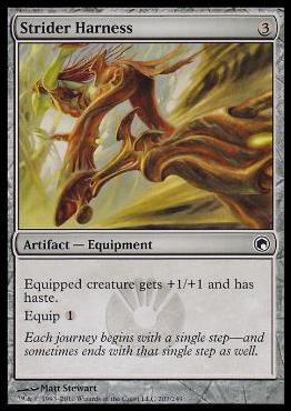 Magic the Gathering: Scars of Mirrodin (Base Set) card 207 Strider Harness