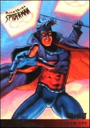 Fleer Ultra Spider-Man (Base Set) card 117 Gambit