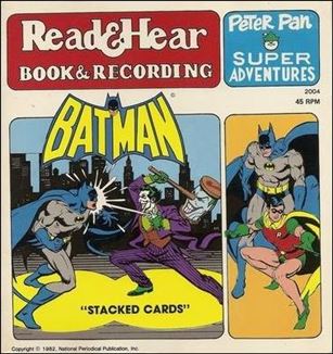 45 RPM Read & Hear Book & Recording issue 2004 Batman