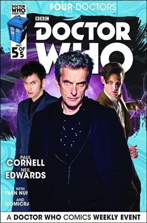 Doctor Who Event 2015: Four Doctors issue 5-B Photo Subscription Cover