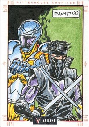 2013 Valiant Comics Preview Trading Card Set (Sketch Card Subset) card NF-03