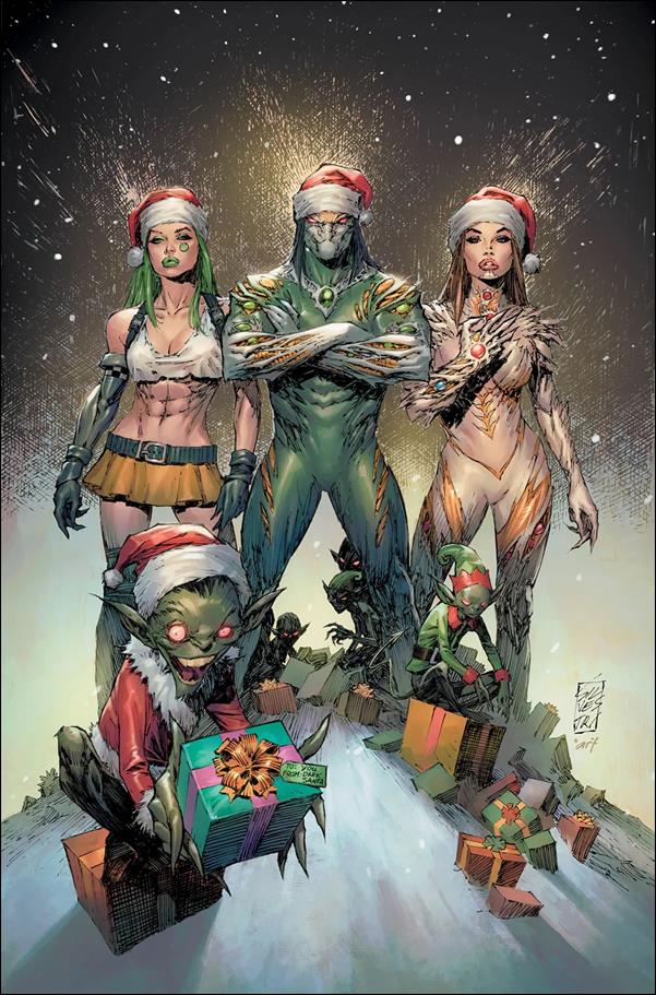 Top Cow Holiday Special: All Through the House (2024) issue 1-B Marc Silvestri Spot Foil Cover, 1/250
