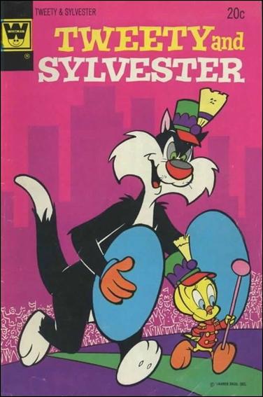 Tweety and Sylvester (1963) issue 37-B Whitman Cover