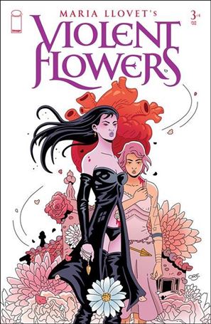 Violent Flowers (2024) issue 3-D Jesús Orellana Cover