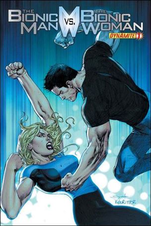 Bionic Man vs the Bionic Woman Cover Image 1
