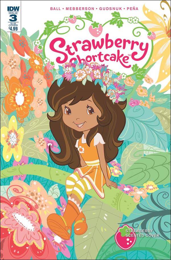 Strawberry Shortcake (2016) issue 3-C Nicoletta Baldari (Scented) Subscription Cover