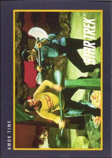 Star Trek 25th Anniversary: Series 1 (Base Set) card 65 Amok Time
