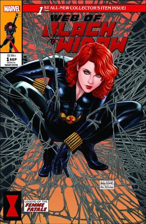 Web of Black Widow issue 1-H Ashley Witter KRS Comics Cover