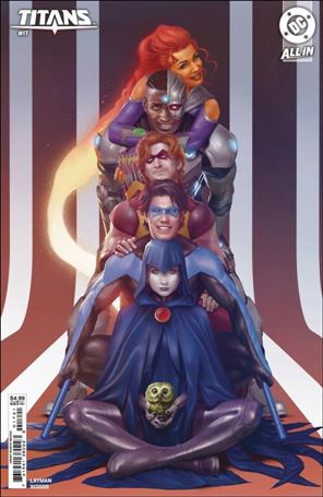 Titans (2023) issue 17-B Rahzzah Cardstock Cover