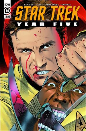 Star Trek: Year Five issue 14 Stephen Thompson Cover
