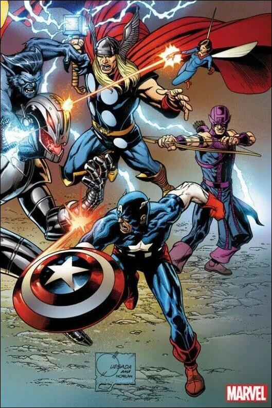 Marvel Comics (2019) issue 1000-P Joe Quesada Wraparound Cover