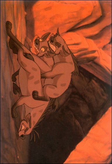 Lion King: Series 1 (Base Set)  card 62 "Eeeee-Yaaaaa!"