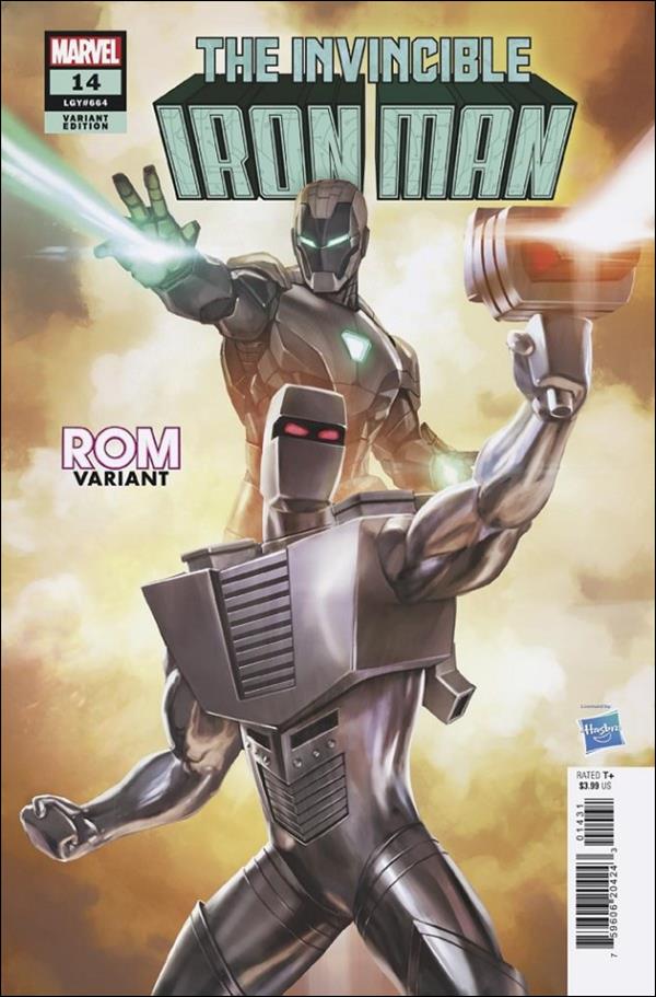 Invincible Iron Man (2022) issue 14-C Skan Srisuwan Rom Cover