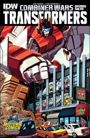 Transformers (2014) issue 39-F Travis Sengaus Midtown Comics Cover