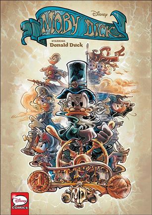 Disney Moby Dick, Starring Donald Duck Cover Image 1