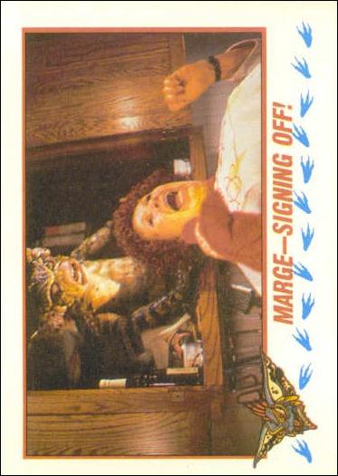 Gremlins 2: The New Batch (Base Set) card 41 Marge - Signing Off!