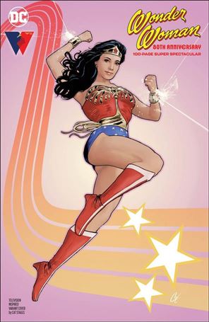Wonder Woman 80th Anniversary 100-Page Super Spectacular issue 1-C Cat Staggs Television Inspired Cover