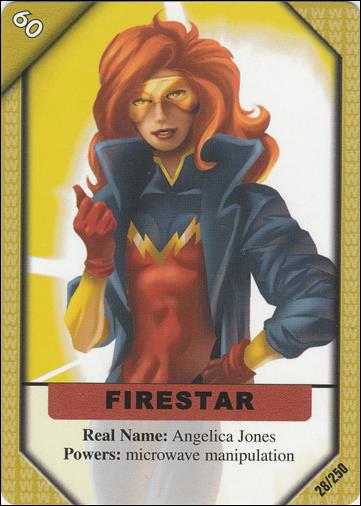 Marvel ReCharge: Inaugural Edition (Base Set) card 28 Firestar