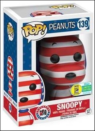 POP! Animation figure 139 Snoopy (Rock The Vote) SDCC 2016