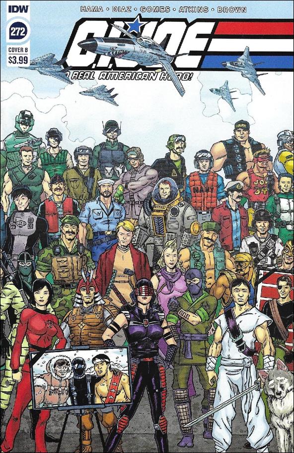 G.I. Joe: A Real American Hero issue 272-B Jamie Sullivan Cover