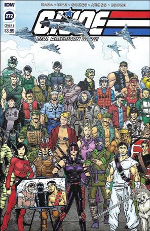 G.I. Joe: A Real American Hero issue 272-B Jamie Sullivan Cover