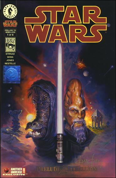 Star Wars/Star Wars Republic issue 1-E Wizard AU Holofoil Cover (Signed by Ken Kelly)