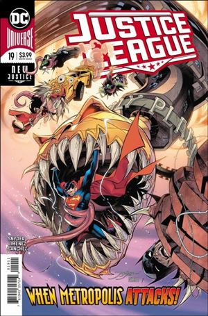Justice League (2018) issue 19 Jorge Jimenez Cover
