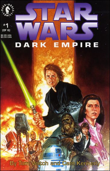 Star Wars: Dark Empire issue 1-D Second Printing