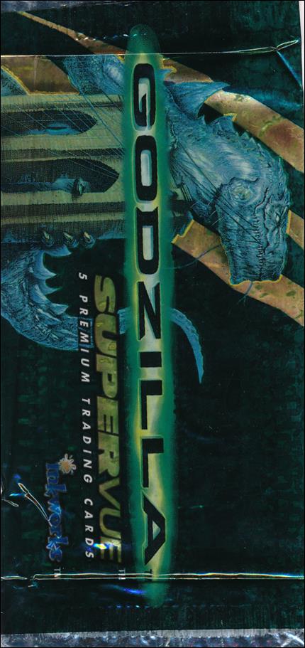 Godzilla Supervue card 2 Sealed Pack