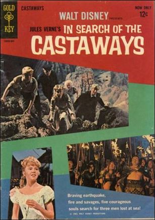 Walt Disney Presents In Search of the Castaways Cover Image 1