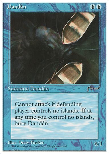 Magic the Gathering: Chronicles (Base Set) card 18 Dandân