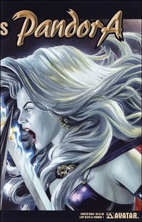 Lady Death vs Pandora issue 1-D Painted Wraparound Cover