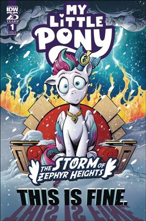 My Little Pony: The Storm of Zephyr Heights issue 1-B Andy Price Cover