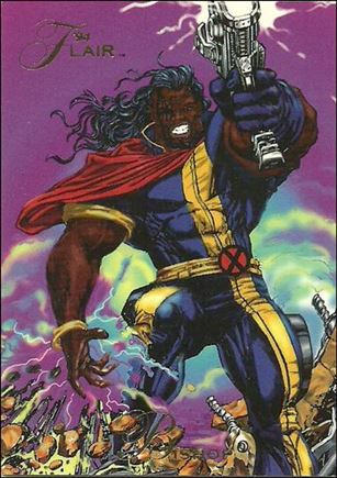Marvel Annual Flair '94 (Base Set) card 85 Bishop