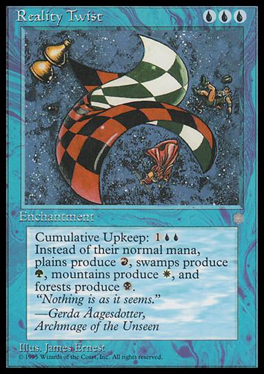 Magic the Gathering: Ice Age (Base Set) card 94 Reality Twist