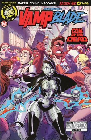 Vampblade Season 2 issue 4 Winston Young Standard Cover