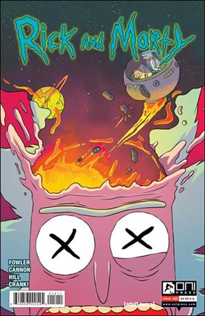 Rick and Morty (2015) issue 12 CJ Cannon Cover