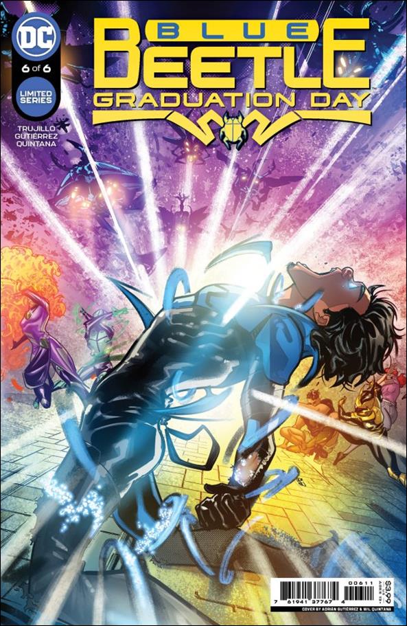 Blue Beetle: Graduation Day issue 6 Adrian Gutierrez Cover