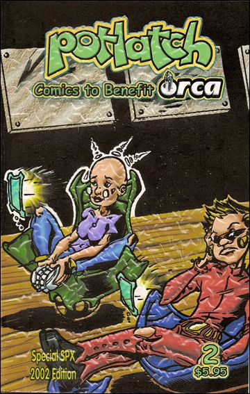 Potlatch issue 2 Comics to Benefit ORCA - Mark Deering Cover