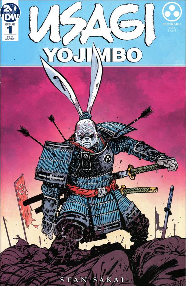 Usagi Yojimbo (2019) issue 1-B Daniel Warren Johnson 1:10 Cover